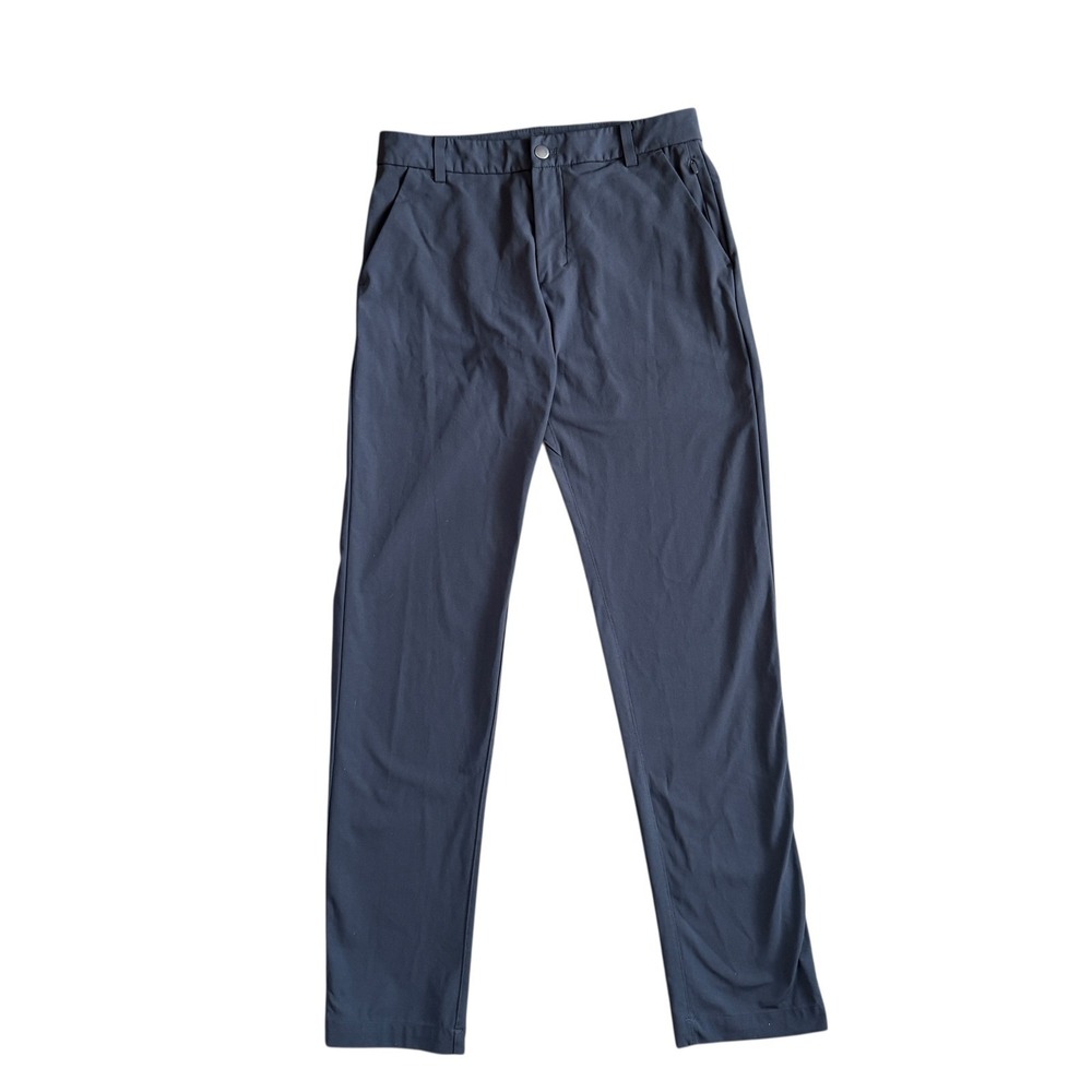 Lululemon Mens Pants Dark Gray Slim‎ Fit Technical Stretch Casual Golf Travel 30